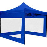 Carpa Toldo 3x3 Plegable Paredes Transparente Tejido 600d