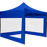 Carpa Toldo 3x3 Plegable Paredes Transparente Tejido 600d