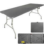 Mesa Plegable 1.80m Portafolio Jardin Exterior Camping