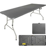 Mesa Plegable 1.80m Portafolio Jardin Exterior Camping
