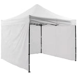 Carpa Toldo 3x3 Mts Plegable Lona Impermeable Con Paredes Blanca