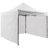 Carpa Toldo 3x3 Mts Plegable Lona Impermeable Con Paredes Blanca