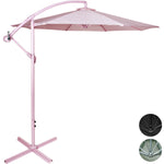 Sombrilla Moderna 2.9 M Jardin Exterior Playa Terraza	Color Rosa