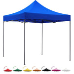 Carpa Toldo 3x3 Reforzado Azul Plegable Impermeable Jardin AZUL