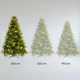 Arbol Navidad Luces Led 2.50m Pino Gigante Frondoso Grande