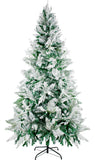 Arbol Navidad Nevado Premium 1.9m Pino Navideño Copos Nieve