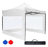 Carpa Toldo 3x3 Plegable Paredes Transparente Tejido 600d