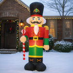 Inflable Navidad 1.86m Cascanueces Exterior Luces Led