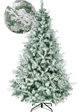 Arbol Navidad Nevado 1.90m Pino Navideño Escarcha Nieve
