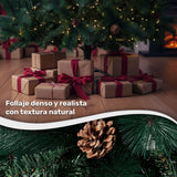 Arbol Navidad 2.3m Grande Frondoso Piñas Escoces Doble Rama