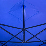 Carpa Toldo 6x3 Mts Plegable Impermeable Reforzado Retractil Azul