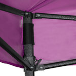 Carpa Toldo 3x3 Reforzado Plegable Impermeable Jardin Carpa Rosa