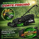 Podadora Gasolina Pasto Jardimex Pro 22pLG 6hp 224cc Bolsa Verde