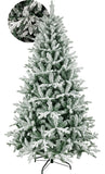 Arbol Navidad Nevado 2.20m Pino Navideño Escarchado