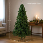 Arbol Navidad 2.40m Pino Navideño Artificial 1200 Ramas