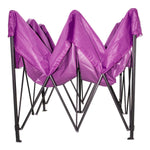 Carpa Toldo 3x3 Reforzado Plegable Impermeable Jardin Carpa Rosa