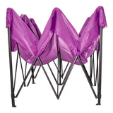 Carpa Toldo 3x3 Reforzado Plegable Impermeable Jardin Carpa Rosa