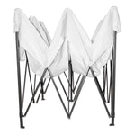 Carpa Toldo 2x3 Mts Reforzado Plegable Impermeable Jardin Blanco
