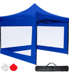 Carpa Toldo 3x3 Plegable Paredes Transparente Tejido 600d