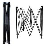 Carpa Toldo 3x3 Reforzado Azul Plegable Impermeable Jardin AZUL