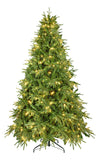 Arbol Navidad Luces Led 2.20m Pino Navideño Frondoso Grande