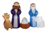 Inflable Navidad Nacimiento 1.8m Exterior Jardin Luz Led