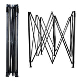 Carpa Toldo 6x3 Mts Plegable Impermeable Reforzado Retractil Azul