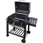 Asador Ahumador Carbon Para Carne Parrilla Resistente Acero