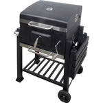 Asador Ahumador Carbon Para Carne Parrilla Resistente Acero