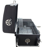 Asador Ahumador Carbon Para Carne Parrilla Resistente Acero