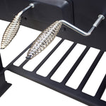 Asador Ahumador Carbon Para Carne Parrilla Resistente Acero