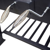 Asador Ahumador Carbon Para Carne Parrilla Resistente Acero
