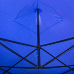 Carpa Toldo 2x2 Plegable Impermeable Jardin Tianguis Lona 2x2 Azul