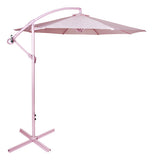Sombrilla Moderna 2.9 M Jardin Exterior Playa Terraza	Color Rosa