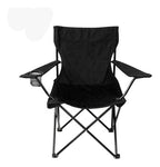 Silla Plegable Con Porta Vasos Para Alberca Playa Jardin Silla Negra
