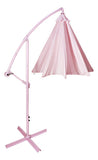 Sombrilla Moderna 2.9 M Jardin Exterior Playa Terraza	Color Rosa