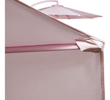 Sombrilla Moderna 2.9 M Jardin Exterior Playa Terraza	Color Rosa