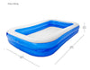 Alberca Inflable Rectangular Familiar 990l 290x180x43cm Color Azul