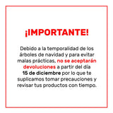 Arbol Navidad Pino Jardimex 160 Cm Follaje Pachon Frondoso