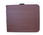 Mesa Portafolio Plegable 180cm Tipo Madera Plastico Jardin