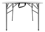 Mesa Plegable Portatil Redonda 1.20m Tipo Portafolio Jardin
