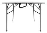 Mesa Plegable Portatil Redonda 1.20m Tipo Portafolio Jardin