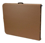Mesa Plegable 180cm Portafolio Jardin Tipo Ratan Evento