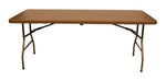 Mesa Plegable 180cm Portafolio Jardin Tipo Ratan Evento