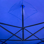 Carpa Toldo 2x3 Mts Reforzado Plegable Impermeable Jardin Azul