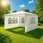 Carpa Toldo Lona 3x3 Paredes Ventanas Exterior Evento Jardin