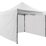 Carpa Toldo 3x3 Mts Plegable Lona Impermeable Con Paredes Blanca
