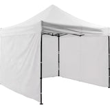 Carpa Toldo 3x3 Mts Plegable Lona Impermeable Con Paredes Blanca