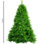 Arbol Pino Navidad Navideño 1.60 M Pachon Frondoso Jardimex