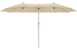 Sombrilla Doble Patio Jardin 4.5 X 2.7 M Semi Impermeable